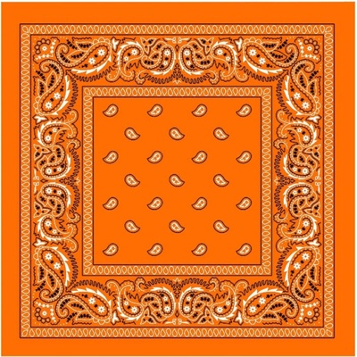 Blingstar bandana šátek Oranžová B202