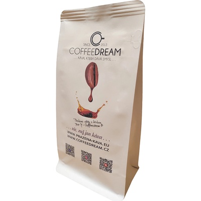 Coffeedream Káva Tanzánie Utengule PB středně jemné mletí Espresso mocca A67 250 g