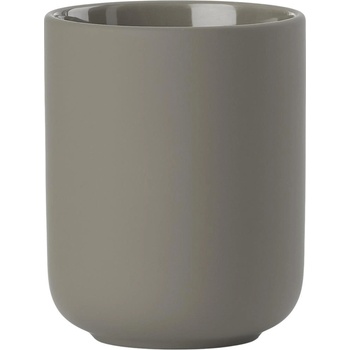Zone Чаша за четка за зъби UME 10 cм, сива, керамика, Zone Denmark (ZO26431)