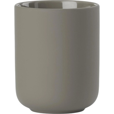 Zone Чаша за четка за зъби UME 10 cм, сива, керамика, Zone Denmark (ZO26431)