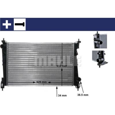 CR1112000S MAHLE Chladič, chlazení motoru