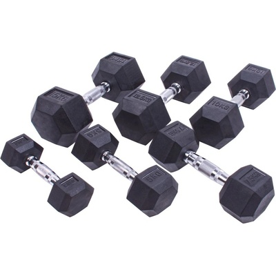Sportago Hexagon Sada činek - 2,5 + 5 + 7,5 + 10 + 12,5 + 15 kg