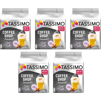 Douwe Egberts Tassimo Chai Latte 2x8 броя Кашон 5 опаковки