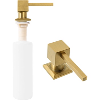 Image 1 of Rea Сапунерка gold brush square (BAT-05009)