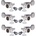Gotoh SGL510Z MG-T A07 3L+3P C Chrome Тунинг част за китара (SGL510Z MG-T A07 C)