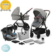 KINDERKRAFT kombinovaný Xmoov 3v1 Grey Premium 2020