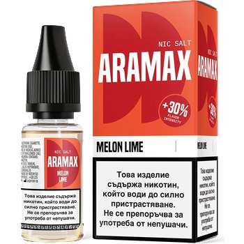 никотинови соли Aramax Salt 10ml Melon Lime 20мг