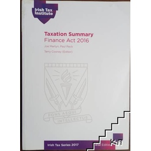 Taxation Summary: Finance Act 2016 (ISBN: 9781842604649)