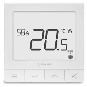 SALUS Безжичен стаен термостат Salus, Модел SQ610RF (39T 0193)