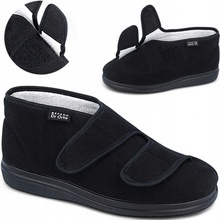 Dr. Orto 986M003 čierne pánske zdravotné topánky