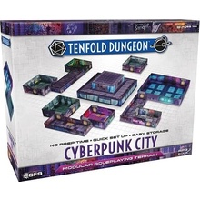 Gale Force Nine Tenfold Dungeon Cyberpunk City