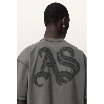 AllSaints тениска мъжка от памук INSIGNIA (M092PE)