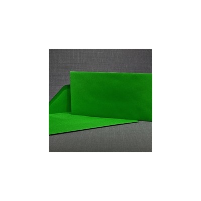Obálka barevná DL 220 x 110 mm - zelená jablko