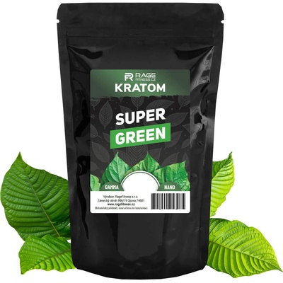 RageFitness Kratom Super Green 1000 g – Zbozi.Blesk.cz