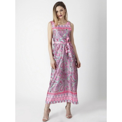 Perso Woman's Loose sleeveless dress ružová