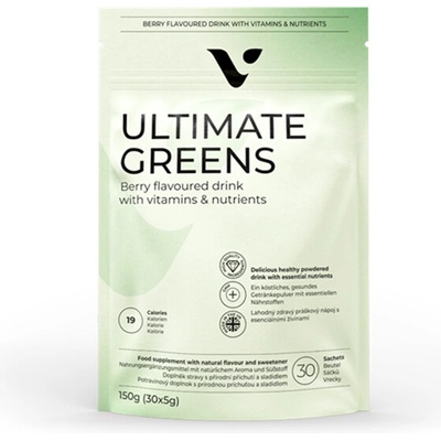 Valentus Ultimate Greens 150 g 30 sáčkov Bobuľová príchuť