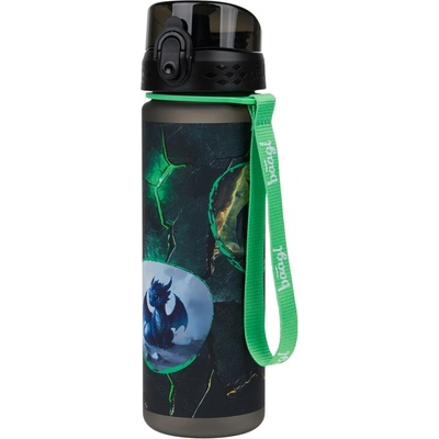 Baagl Tritanová fľaša na pitie Draci čierna 500 ml