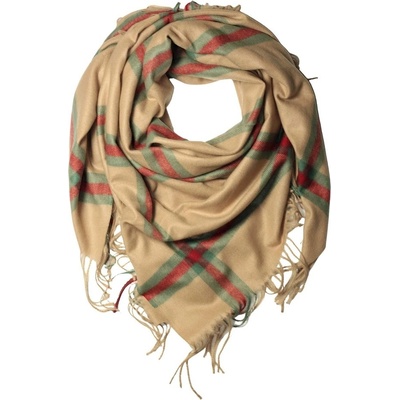 Pashmina Labe zimní šála kávová CHZ-313 béžová