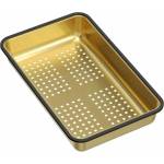 Quadron Цедка за мивка Quadron Unique, златно покритие 38x23 см (RFC01-01-PVDG) Мивка за вграждане
