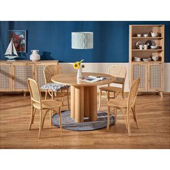 Halmar Кръгла маса elefante естествен дъб