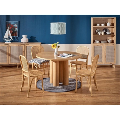 Halmar Кръгла маса elefante естествен дъб