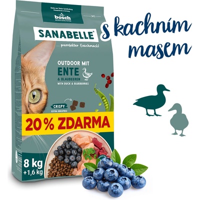 Sanabelle Outdoor s kačacím 8 kg