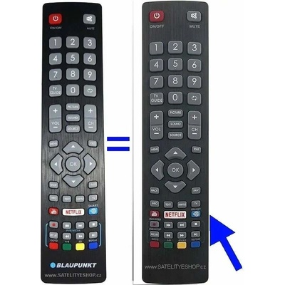 Diaľkový ovládač Blaupunkt BLF/RMC/0008