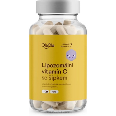 OlaOla Lipozomální vitamín C se šípkem 60 kapslí