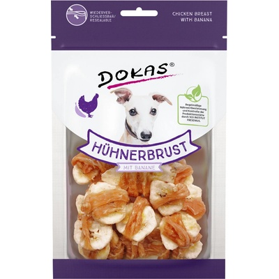 Dokas Kuřecí prsa s banánem 70 g
