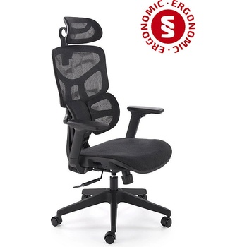 Halmar Ергономичен офис стол macar черен