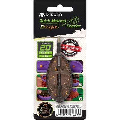Mikado Krmítko Method Feeder Q.M.F. Douglas XL - 1ks Hmotnost: 80g