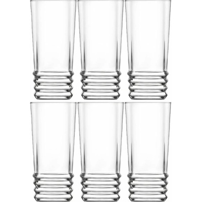LAV pohárov Pohár na vodu HB ELEGAN číra 144647 6 x 330 ml