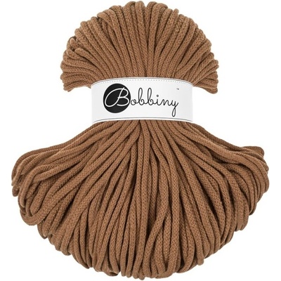 Bobbiny bavlněná šňůra PREMIUM 5mm caramel