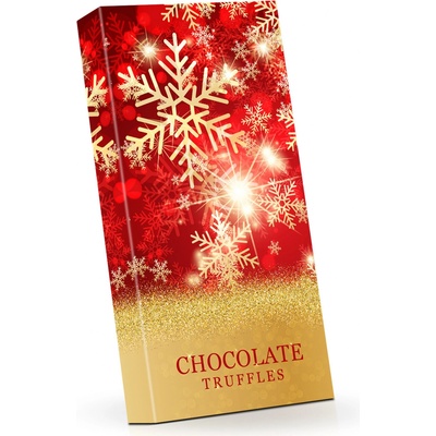 Selllot Červené Vánoce Výběr čokoládových truffles 100 g