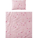 Lorelli Eva Спален комплект за мини-кошара Пеперуди розов 5 части 20801145801