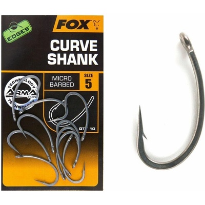 Fox Edges Curve Shank Hooks vel.4 10 ks