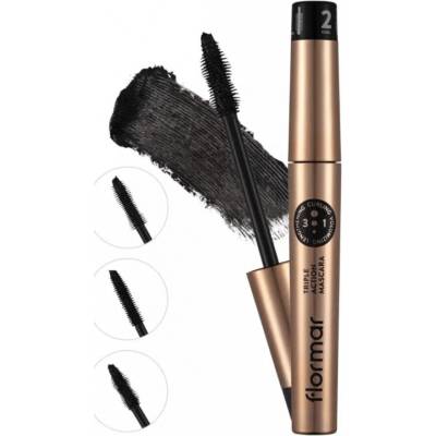 Flormar riasenka Triple action 3v1 black 8 ml