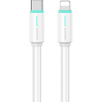 USAMS IPAD / IPAD 2 / IPAD 3rd Gen USAMS YU кабел за данни Type-C - Lightning, 100cm, FEHÉR SJ735USB02 (SJ735USB02)