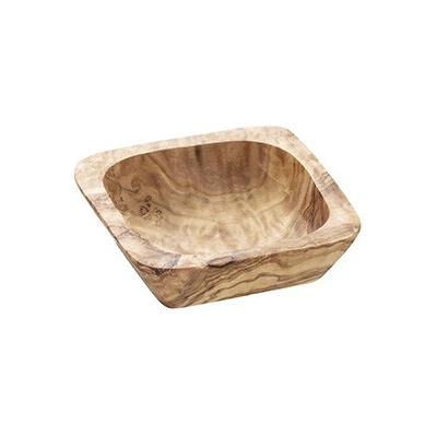 APS Čtvercová dřevěná miska olivová 0,05 l 75x75 x 2 5 mm