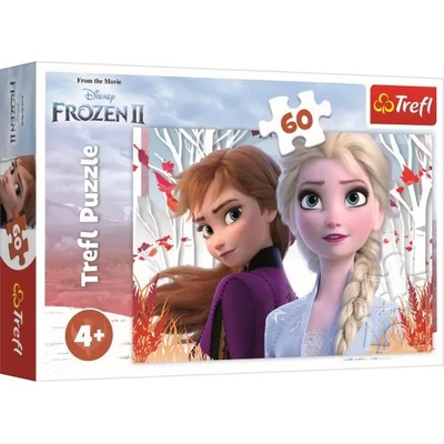 Trefl - Puzzle Frozen 2: The magic world of Anna and Elsa - 40 - 99 piese