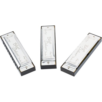 Fender Blues Deluxe Harmonica 3 Pack