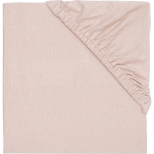 Jollein Бебешки памучен чаршаф с ластик Jollein - Jersey, 60 x 120 cm, Wild Rose (560402) - ozone