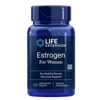 Life Extension Estrogen for Women, Естроген за жени, Менопауза, 30 растителни таблетки