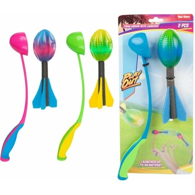 Šípka hádzacia penová + štartér 19cm mix variant či farieb