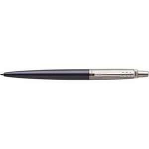 Parker Химикалка, 0, 7 мм, сребърен клипс, корпус в кралско синьо, PARKER, "Royal Jotter", синя 1953186 (1953186)
