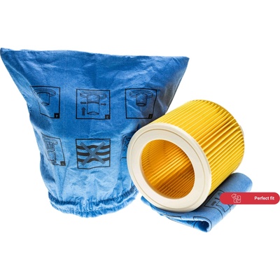 Vacs Karcher WD 3 V-17/6/20 Car hepa filter 2 ks
