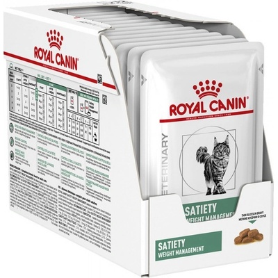 Royal Canin Vet Diet Feline Satiety Weight Management 12 x 85 g