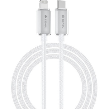 Devia EC654 PD USB-C Lightning 1,5m bílý