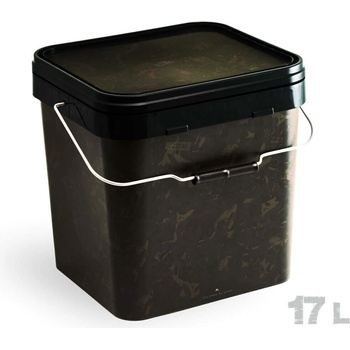 Nash Kbelík Rectangular Bucket Camo 17 l