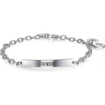 S`Agapõ oceľový náramok Happy Friendship SHAF07